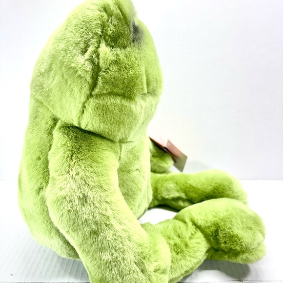Dakin Encore Lou Rankin Friends Happy Herbert Frog 16” Green Stuffed Plush - Picture 2 of 6